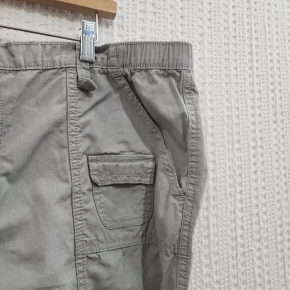 Divided by H&M gray cargo pants low rise baggy Y2K streetwear size 18 - Picture 7 of 14